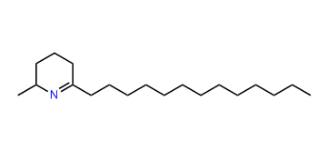 2-Methyl-6-tridecyl-6-piperidene