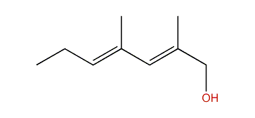 (E,E)-2,4-Dimethyl-2,4-heptadien-1-ol