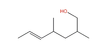 2,4-Dimethyl-5-hepten-1-ol