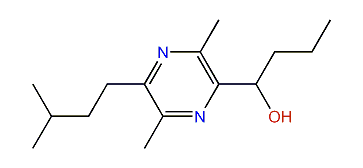 2,5-Dimethyl-3-isopentyl-6-(1-hydroxybutyl)-pyrazine