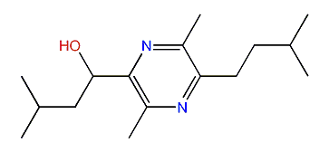 2,5-Dimethyl-3-isopentyl-6-(1-hydroxyisopentyl)-pyrazine