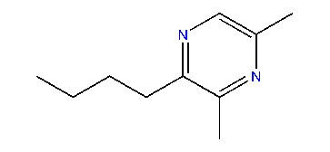 2,6-Dimethyl-3-butylpyrazine