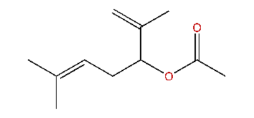 2,6-Dimethyl-1,5-heptadien-3-yl acetate