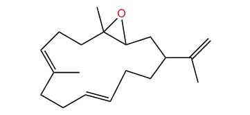 3,4-Epoxy-7,11,15-cembratriene