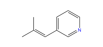3-(2-Methyl-1-propenyl)-pyridine