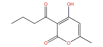 3-Butyryl-4-hydroxy-6-methyl-2H-pyran-2-one