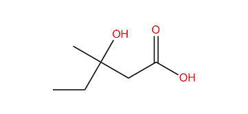 3-Hydroxy-3-methylpentanoic acid