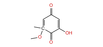3-Hydroxy-5-methoxy-5-methyl-1,4-benzoquinone