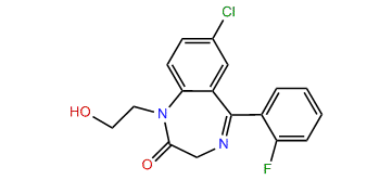 3-Hydroxyethylflurazepam