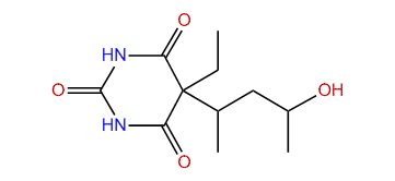 5-Ethyl-5-(3-hydroxy-1-methylbutyl)-2,4,6(1H,3H,5H)-pyrimidinetrione