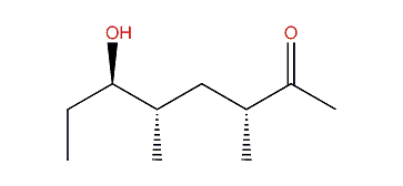 (3R,5S,6R)-3,5-Dimethyl-6-hydroxyoctan-2-one