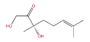 (3S)-3,7-Dimethyl-2-oxo-6-octene-1,3-diol