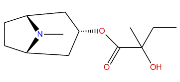 3alpha-(Hydroxy-2-methylbutyroxy)-tropane
