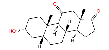 3alpha-Hydroxy-5beta-androstane-11,17-dione