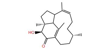 3beta-Hydroxy-1(15),8(9)-trinervitadien-2-one