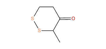 3-Methyl-4-oxo-1,2-dithian