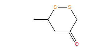 3-Methyl-5-oxo-1,2-dithiane