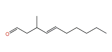 (E)-3-Methyl-4-decenal