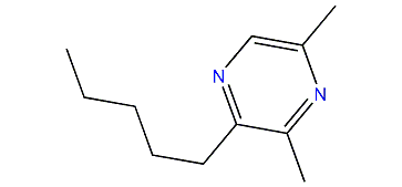 3,5-Dimethyl-2-pentylpyrazine