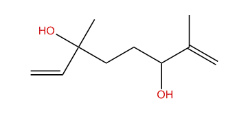 3,7-Dimethyl-1,7-octadien-3,6-diol