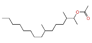 3,7-Dimethylpentadecan-2-yl acetate