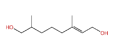 (E)-3,7-Dimethyl-2-octen-1,8-diol