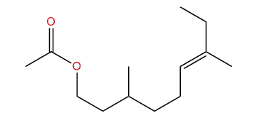 (E)-3,7-Dimethyl-6-nonenyl acetate