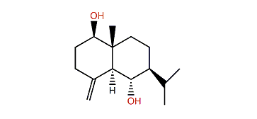 4(15)-Eudesmene-1b,6a-diol