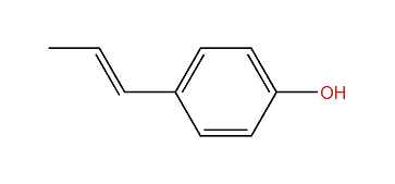 4-((E)-Prop-1-enyl)-phenol