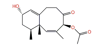 4-Acetoxy-10-hydroxy-2,8-neolemnadien-5-one