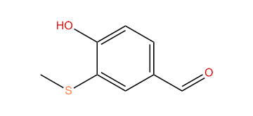 4-Hydroxy-3-(methylthio)-benzaldehyde