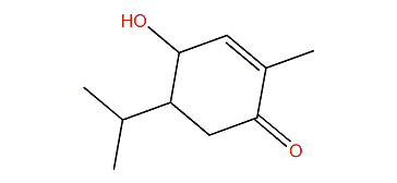 4-Hydroxy-5-isopropyl-2-methylcyclohex-2-enone