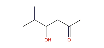 4-Hydroxy-5-methylhexan-2-one