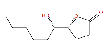 (4R,5S)-5-hydroxy-4-decanolide