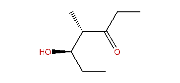 (4S,5R)-5-Hydroxy-4-methylheptan-3-one