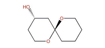 (4S,6S)-4-Hydroxy-1,7-dioxaspiro[5.5]undecane