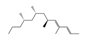 (2E,4E,6S,8S,10S)-4,6,8,10-Tetramethyl-2,4-tridecadiene