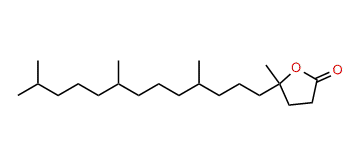 4,8,12,16-Tetramethylheptadecan-4-olide
