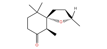 (5R,6R,9R)-4,5-Dihydro-4-oxotheaspirane