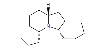 (3S,5R)-3-Butyl-5-propyloctahydroindolizine