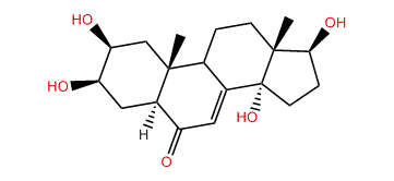 2beta,3beta,14alpha,17beta-Tetrahydroxy-5alpha-androst-7-ene-6-one