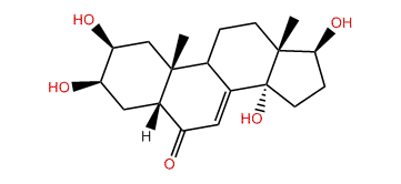 2beta,3beta,14alpha,17beta-Tetrahydroxy-5beta-androst-7-ene-6-one
