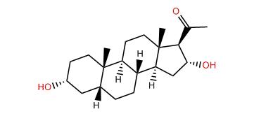5beta-Pregnan-3alpha,16alpha-diol-20-one