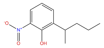 6-(Pentan-2-yl)-2-nitrophenol