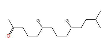 (6R,10S)-6,10,13-Trimethyltetradecan-2-one