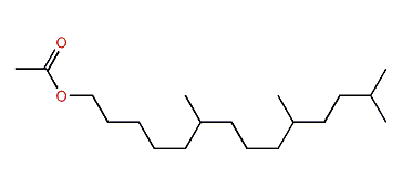 6,10,13-Trimethyltetradecyl acetate