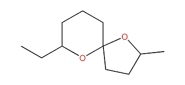 7-Ethyl-2-methyl-1,6-dioxaspiro[4.5]decane