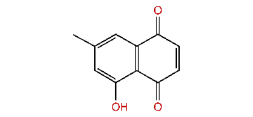 7-Methyl-5-hydroxy-1,4-naphthoquinone
