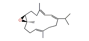 (7S,8S)-7,8-Epoxy-1,3,11-cembratriene