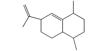7a,10a-Dimethyl-3b-isopropene-1,2-ene-octahydronaphthalene